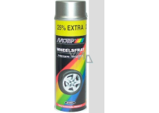 Motip Wheel Spray 04007C silberner Acryllack für Felgen 500 ml