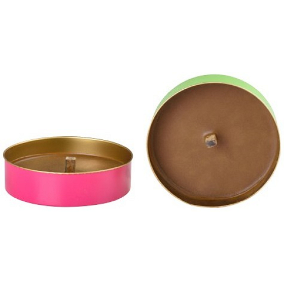 Citronella Marschalle Maxi abweisende Duftkerze gegen Mücken, in Blatt 160 x 45 mm 1 Stück