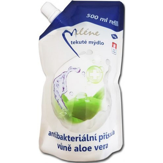 Miléne Aloe Vera antibakterielle Flüssigseife 500 ml nachfüllen