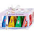 English Tea Shop Bio-Geschenkbox für Skifahrer und Schlittenfahrer Stille Nacht + Weihnachtsmischung + Würzige Mischung + Irische Weihnachten, 12 Stück lose Teepyramiden, 4 Geschmacksrichtungen, 24 g Geschenkset