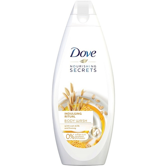 Dove Nourishing Secrets Verwöhnen Sie Ritualmilch und Honig Cremiges Duschgel 250 ml