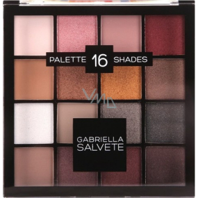 Gabriella Salvete Lidschatten-Palette Palette 16 Lidschatten 02 Pink 20,8 g