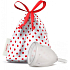 LadyCup Menstruationstasse transparent, groß L