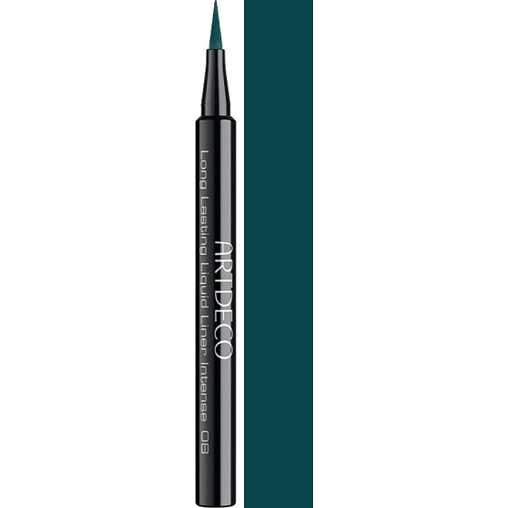 Artdeco Long Lasting Liquid Liner flüssiger Eyeliner 08 Green Line 1,5 ml
