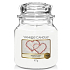 Yankee Candle Snow In Love - Klassische Schneeduftkerze Klassisches mittleres Glas 411 g