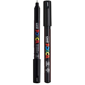 Posca Universal-Acrylmarker 0,7 mm Schwarz PC-1MR