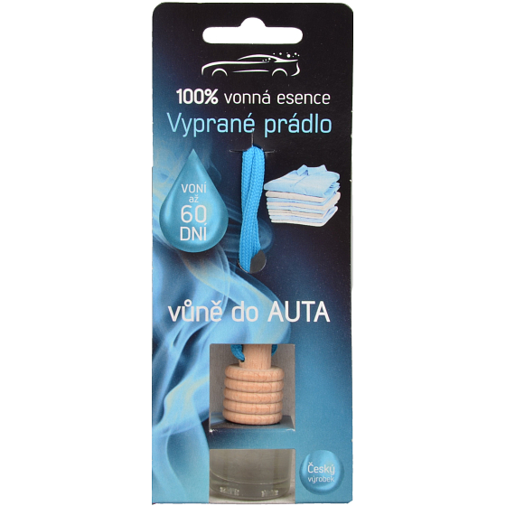 Kozák Frisch gewaschene Wäsche Duft für das Auto in der Flasche 5 ml