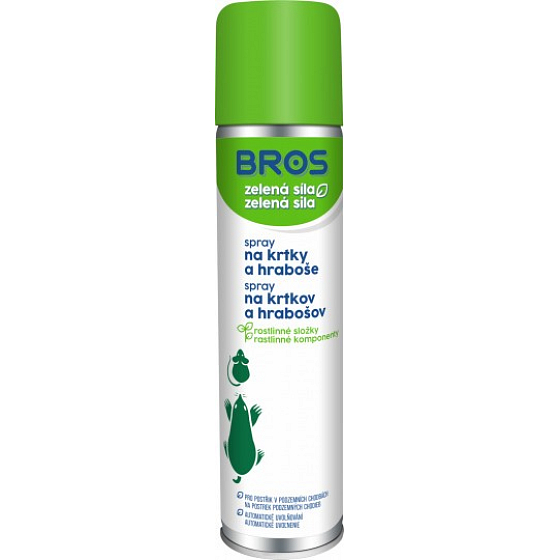 Bros Green Power gegen Maulwürfe und Wühlmäuse 400 ml Spray