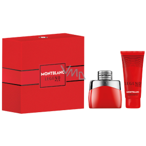 Montblanc Legend Red Eau de Parfum 50 ml + Duschgel 100 ml, Geschenkset für Männer