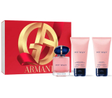 Giorgio Armani My Way Eau de Parfum 50 ml + Duschgel 50 ml + Körperlotion 50 ml, Geschenkset für Frauen