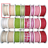 Nekupto Stoffband Beige gestreift 2,5 m x 25 mm