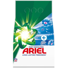 Ariel +Touch Of Lenor Fresh Air Fleckenentferner Waschpulver 32 Dosen 1,76 kg