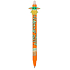 Colorino Mandalorian gummierter Stift - Baby Yoda orange, blaue Mine 0,5 mm