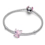 Charm Sterlingové stříbro 925 Disney Lilo a Stitch anděl s motivem Stitch, korálek na náramek film