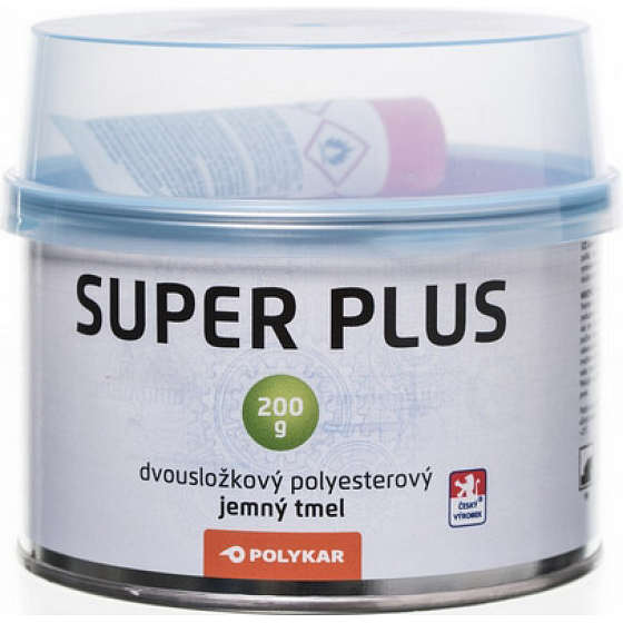 Polykar Super Plus feiner, zweikomponenten Polyester-Spachtel, 200 g