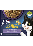 Felix Sensations Katzennahrung köstliche Auswahl in Gelee, 12× 85 g