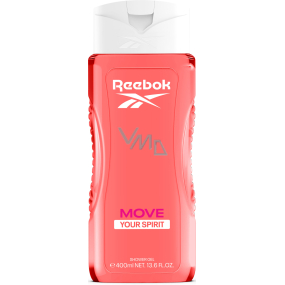 Reebok Move Your Spirit Duschgel, 400 ml