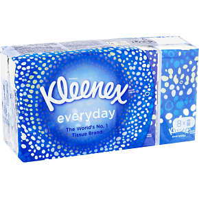 Kleenex 2-lagige Taschentücher Everyday, 8× 9 Stück