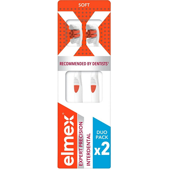 Elmex Expert Precision Interdental Zahnbürsten für die Interdentalpflege, 2 Stk