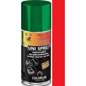 Colorlak Uni Universal Acrylfarbe Spray 8130 Rot permanent 160 ml