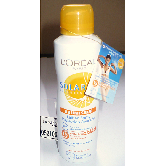 Loreal Paris Solar Expertise SPF15 Sonnenschutz 150 ml Spray