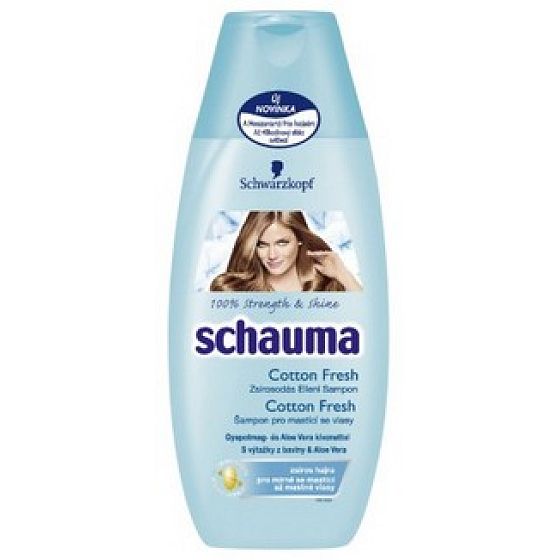 Schauma Cotton Fresh Haarshampoo 400 ml