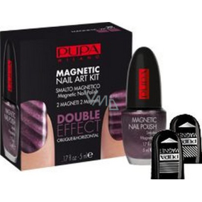 Pupa Nail Magnetic Violet Art Kit zur Nageldekoration 5 ml