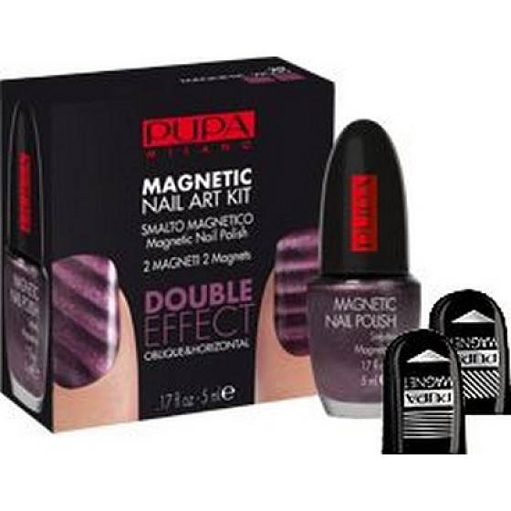 Pupa Nail Magnetic Violet Art Kit zur Nageldekoration 5 ml