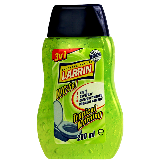 Larrin Tropical Morning 3in1 WC-Gel mit Vorhang 200 ml