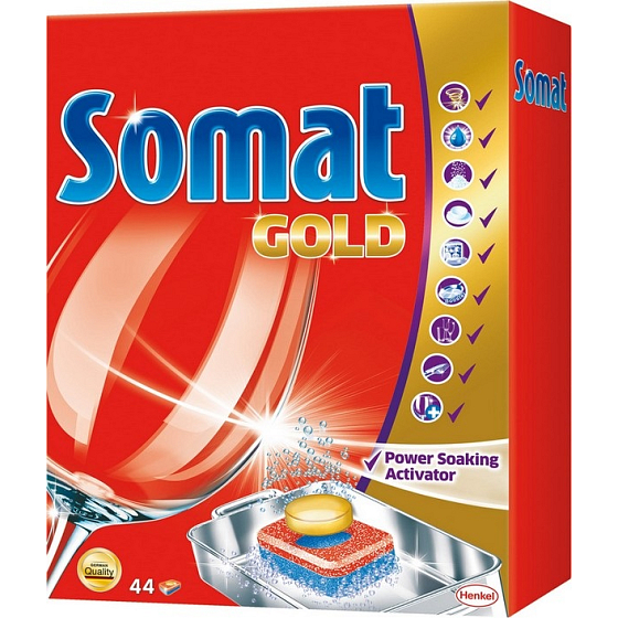 Somat Gold Geschirrspülertabletten 44 Stück