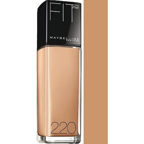Maybelline Fit Me! Flüssiges Foundantion SPF18 Makeup 220 Natural Beige 30 ml