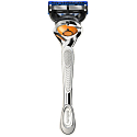 Gillette Fusion ProGlide Flexball Silver Rasierer + Ersatzkopf 2 Stück, für Männer