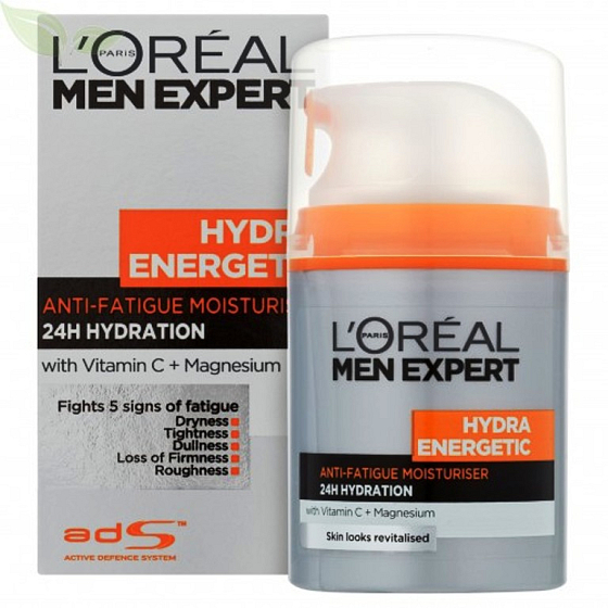 L'Oréal Paris Men Expert Hydra Energetic Feuchtigkeitscreme gegen müde Haut 50 ml