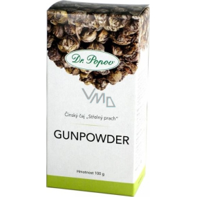 DR. Popov Gunpowder attraktiver chinesischer grüner Tee 100 g