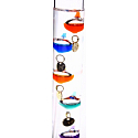 Albi Galileo Raumthermometer schwarz 7,7 × 4 × 18,3 cm