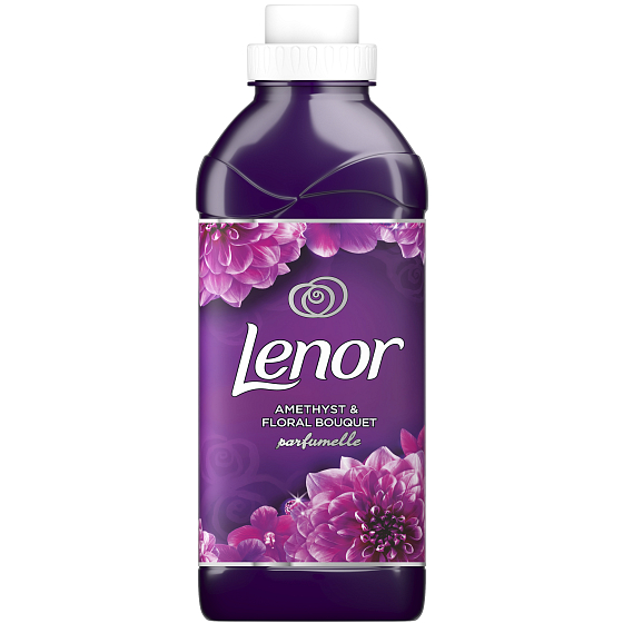 Lenor Amethyst & Floral Bouquet Duft von Pfingstrosen und Wildrosen Weichspüler 26 Dosen 780 ml