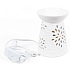 Heart & Home Elektrische Aromalampe für Wachse Blumen 13 cm
