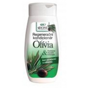 Bione Cosmetics Olivia & Panthenol regenerierende Haarspülung für alle Haartypen 260 ml