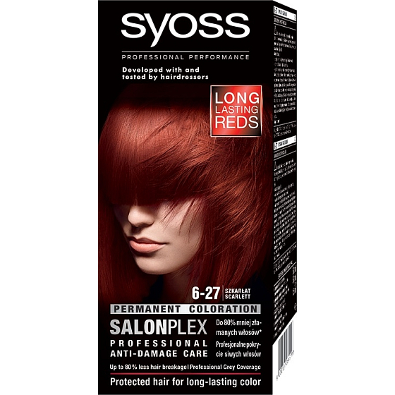 Syoss Color SalonPlex Haarfarbe 6-27 Magentarot