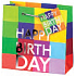 BSB Luxus Geschenk Papiertüte 14,5 x 15 x 6 cm Alles Gute zum Geburtstag LDT 290-CD