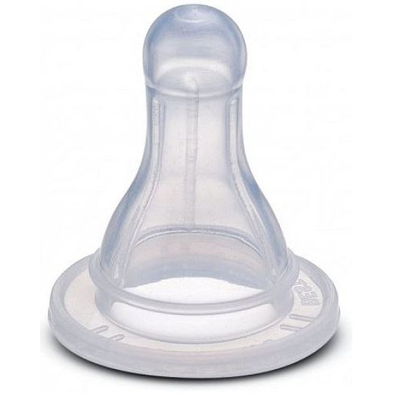 Baby Farlin Silikon Schnuller rund D-1-2 Milch ab 12 Monaten 1 Stück