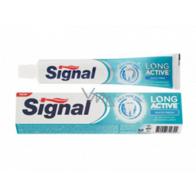 Signal Long Active White Frische Zahnpasta zum Aufhellen 75 ml