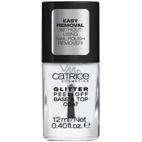 Catrice Dazzle Bomb Peeling Primer und Decklack Glitter C01 Transparent 12 ml