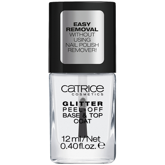 Catrice Dazzle Bomb Peeling Primer und Decklack Glitter C01 Transparent 12 ml