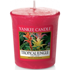 Yankee Candle Tropical Jungle - Duftende Votivkerze mit tropischem Dschungel 49 g