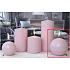 Lima Eis Pastell Kerze rosa Kugel 100 mm 1 Stück