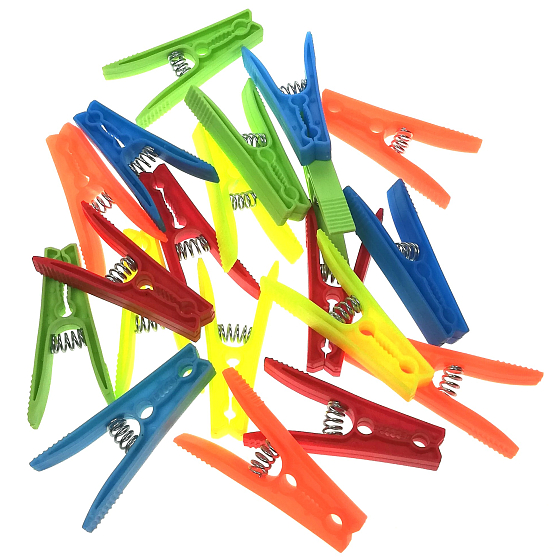 Plastic Nova Wäscheklammern groß 20 Stück