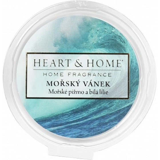 Heart & Home Meeresbrise Soja natürliches duftendes Wachs 26 g