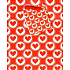 Nekupto Geschenk Papiertüte 14 x 11 x 6,5 cm Herzen 1548 30 KFS