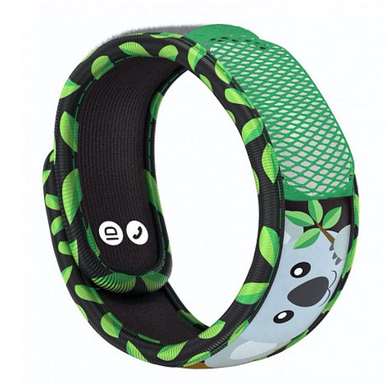 Parakito Repellent Mückenarmband für Kinder Koala natürlich, nachfüllbar, wasserdicht, Schutz 24h / Tag - 15 Tage zum Nachfüllen + zwei Nachfüllungen